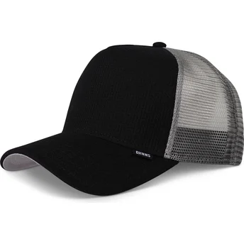 Lippikset kaareva rekka musta snapback HFT Waffle Jersey Djinns