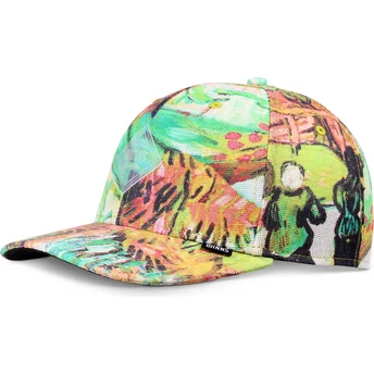 Lippikset kaareva monivärinen snapback TrueFit Painting Djinns