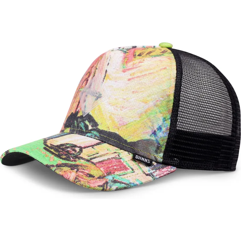 lippikset-kaareva-rekka-monivarinen-snapback-hft-painting-djinns