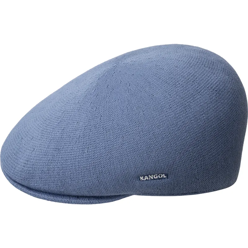 Kangol Bamboo 507 Denim Blue Blue Flat Cap