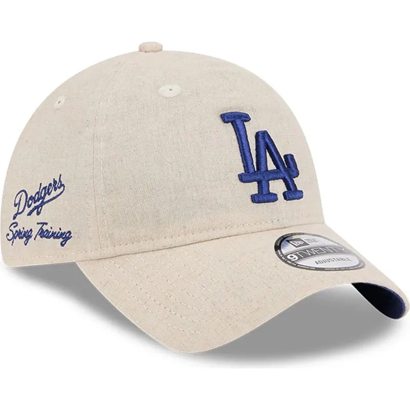lippikset-kaareva-beige-saadettava-nauha-9twenty-linen-spring-training-fan-pack-2025-los-angeles-dodgers-mlb-new-era lippikset-kaareva-beige-saadettava-nauha-9twenty-linen-spring-training-fan-pack-2025-los-angeles-dodgers-mlb-new-era