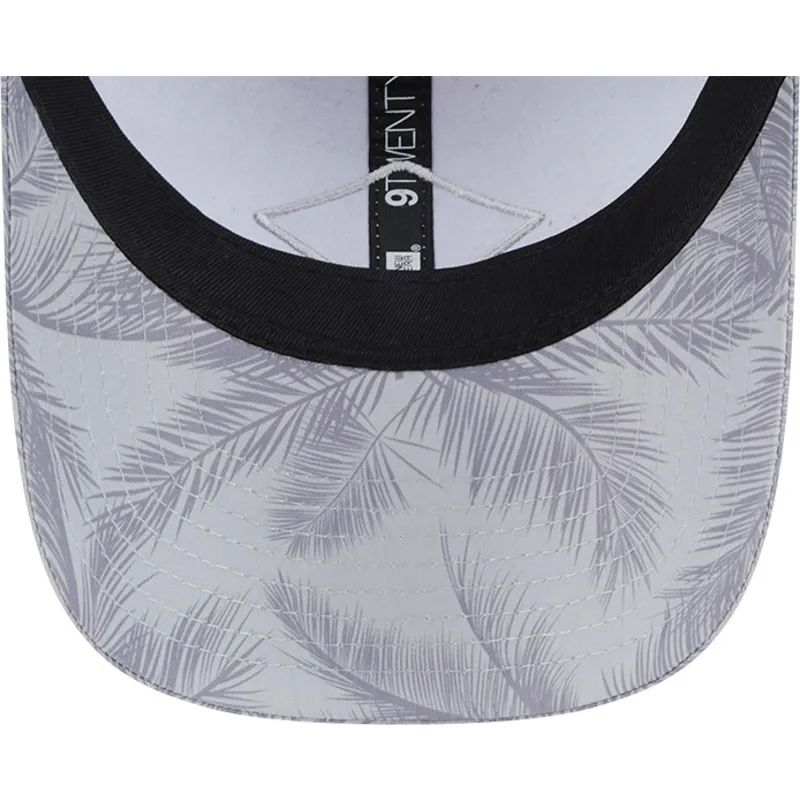 lippikset-kaareva-harmaa-saadettava-nauha-9twenty-leaf-open-back-spring-training-fan-pack-2025-new-york-yankees-mlb-new-era