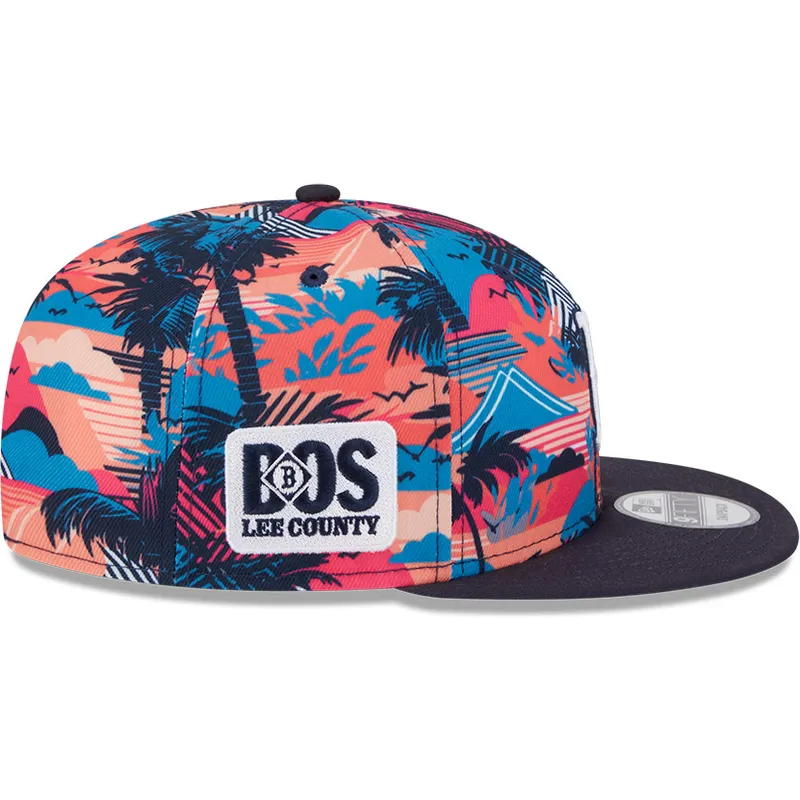 lippikset-littea-monivarinen-snapback-9fifty-printed-spring-training-fan-pack-2025-boston-red-sox-mlb-new-era