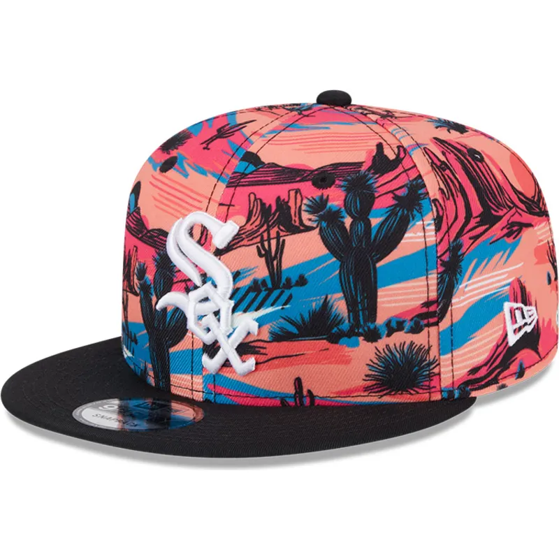 lippikset-littea-monivarinen-snapback-9fifty-printed-spring-training-fan-pack-2025-chicago-white-sox-mlb-new-era