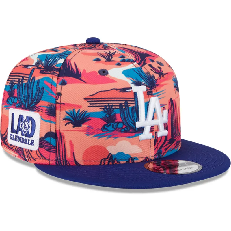 lippikset-littea-monivarinen-snapback-9fifty-printed-spring-training-fan-pack-2025-los-angeles-dodgers-mlb-new-era