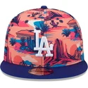 lippikset-littea-monivarinen-snapback-9fifty-printed-spring-training-fan-pack-2025-los-angeles-dodgers-mlb-new-era
