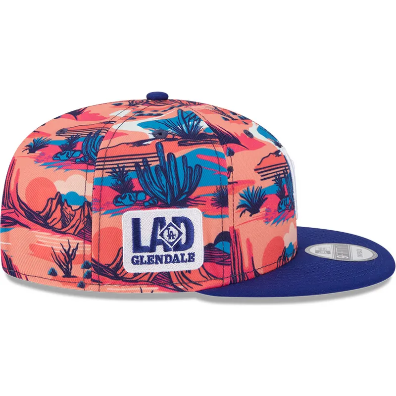 lippikset-littea-monivarinen-snapback-9fifty-printed-spring-training-fan-pack-2025-los-angeles-dodgers-mlb-new-era