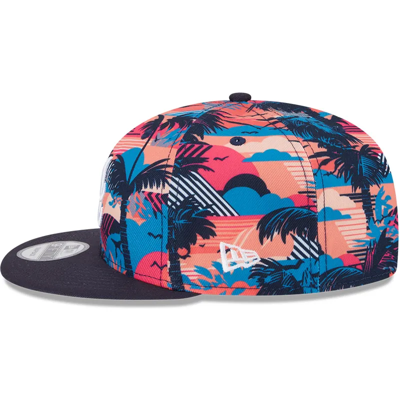 lippikset-littea-monivarinen-snapback-9fifty-printed-spring-training-fan-pack-2025-atlanta-braves-mlb-new-era