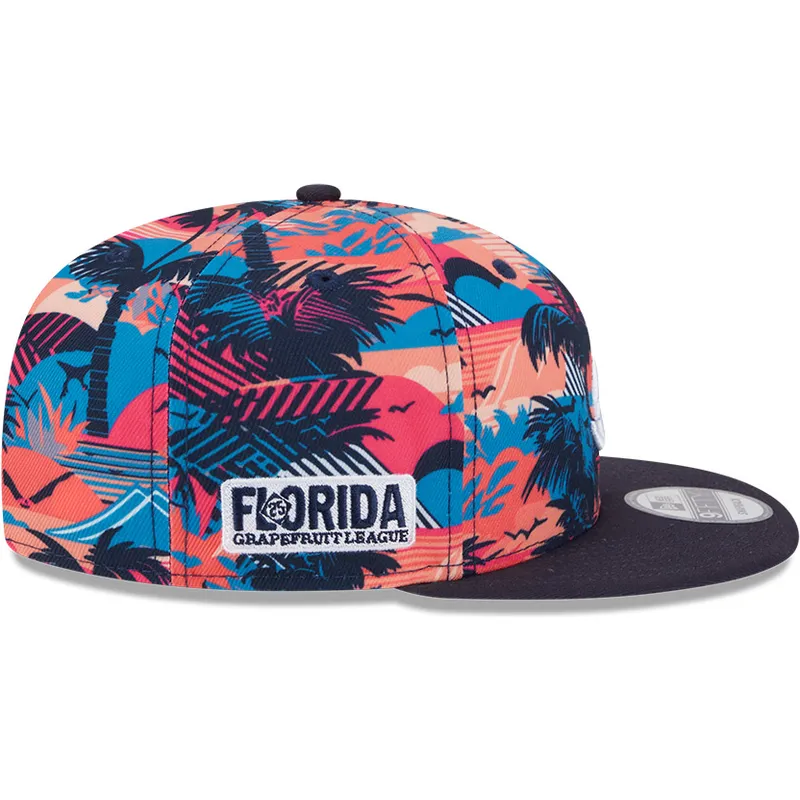 lippikset-littea-monivarinen-snapback-9fifty-printed-spring-training-fan-pack-2025-atlanta-braves-mlb-new-era