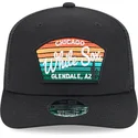 lippikset-kaareva-rekka-musta-snapback-9seventy-stretch-snap-mesh-spring-training-fan-pack-2025-chicago-white-sox-mlb-new-era