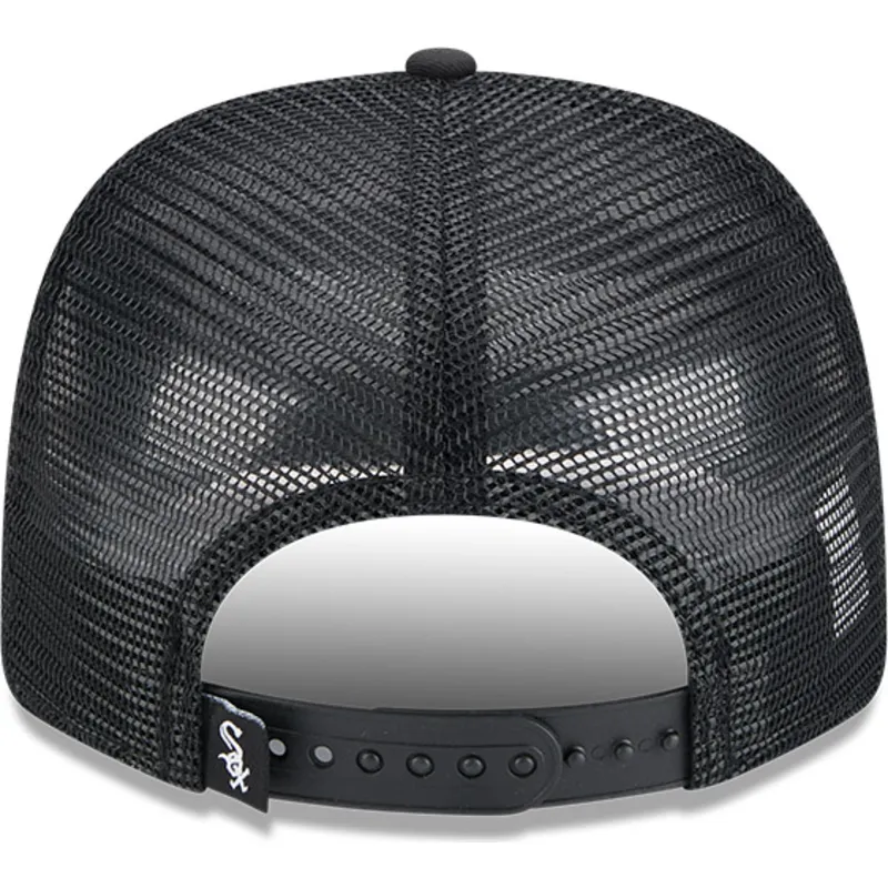 lippikset-kaareva-rekka-musta-snapback-9seventy-stretch-snap-mesh-spring-training-fan-pack-2025-chicago-white-sox-mlb-new-era