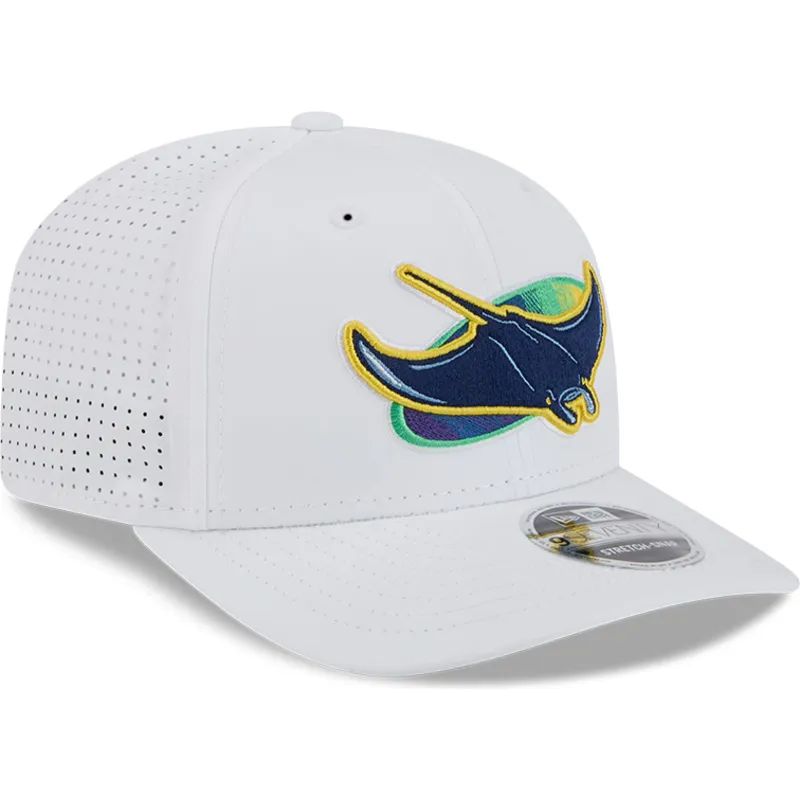 lippikset-kaareva-rekka-valkoinen-snapback-9seventy-perf-spring-training-fan-pack-2025-tampa-bay-rays-mlb-new-era