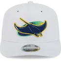 lippikset-kaareva-rekka-valkoinen-snapback-9seventy-perf-spring-training-fan-pack-2025-tampa-bay-rays-mlb-new-era