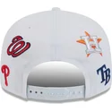 lippikset-littea-valkoinen-snapback-9fifty-scatter-spring-training-fan-pack-2025-mlb-new-era
