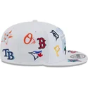 lippikset-littea-valkoinen-snapback-9fifty-scatter-spring-training-fan-pack-2025-mlb-new-era