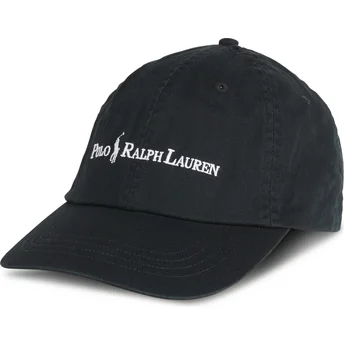 Cap kaareva black adjustable strap Polo Ralph Lauren