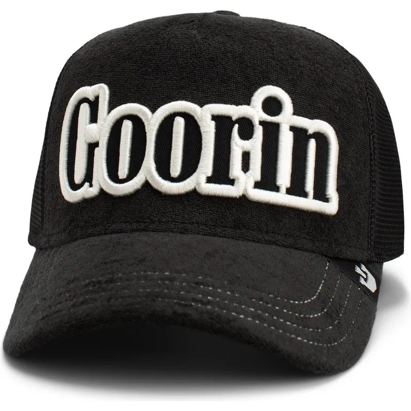 lippikset-kaareva-rekka-musta-snapback-full-flavor-wordmark-french-terry-the-farm-goorin-bros