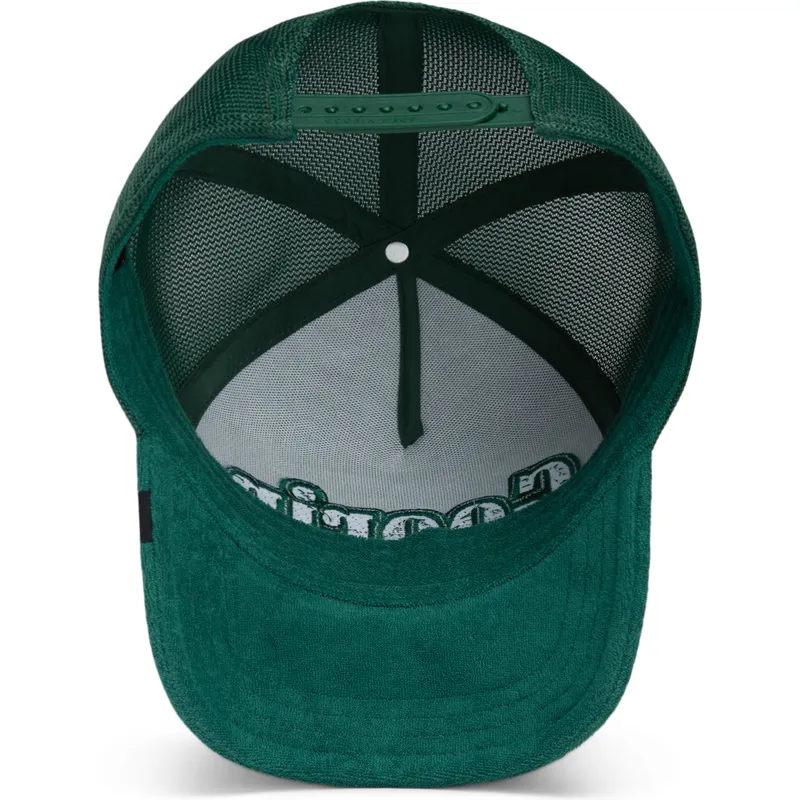 lippikset-kaareva-rekka-vihrea-snapback-full-flavor-wordmark-french-terry-the-farm-goorin-bros