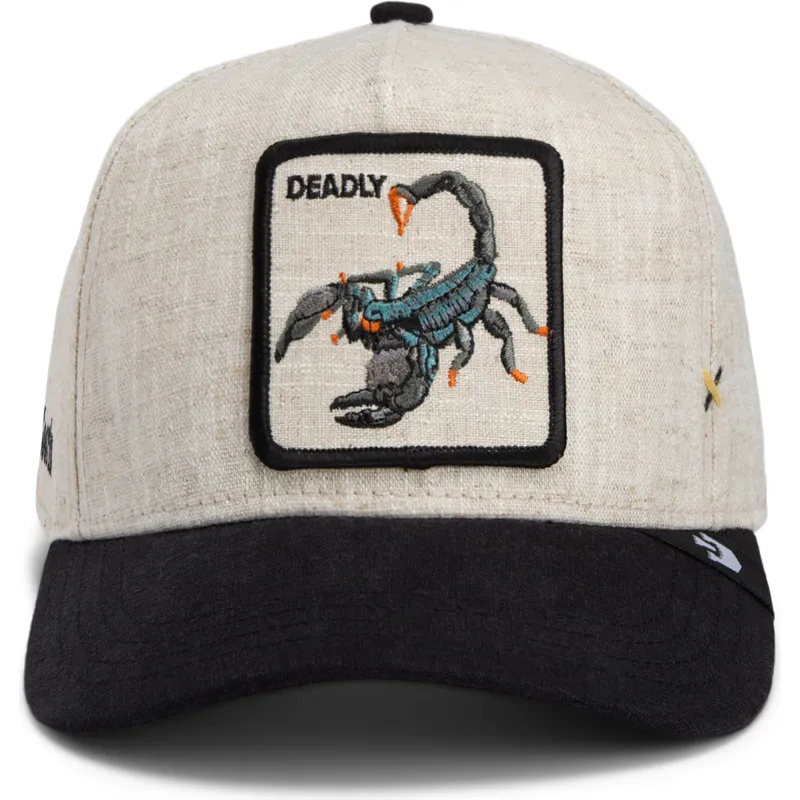 lippikset-kaareva-beige-snapback-deadly-lethal-linen-rugged-comfort-the-farm-goorin-bros