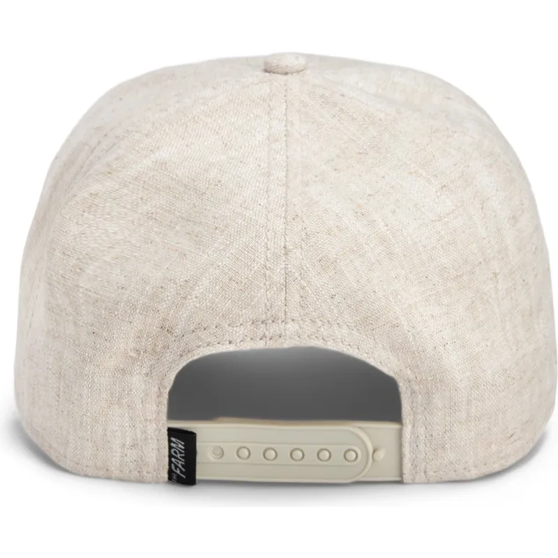 lippikset-kaareva-beige-snapback-bandit-cloth-rugged-comfort-the-farm-goorin-bros lippikset-kaareva-beige-snapback-bandit-cloth-rugged-comfort-the-farm-goorin-bros