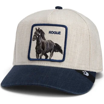 Cap kaareva beige snapback The Farm de Goorin Bros.
