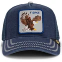 lippikset-kaareva-rekka-laivastonsininen-snapback-fierce-bird-of-prey-core-canvas-the-farm-goorin-bros