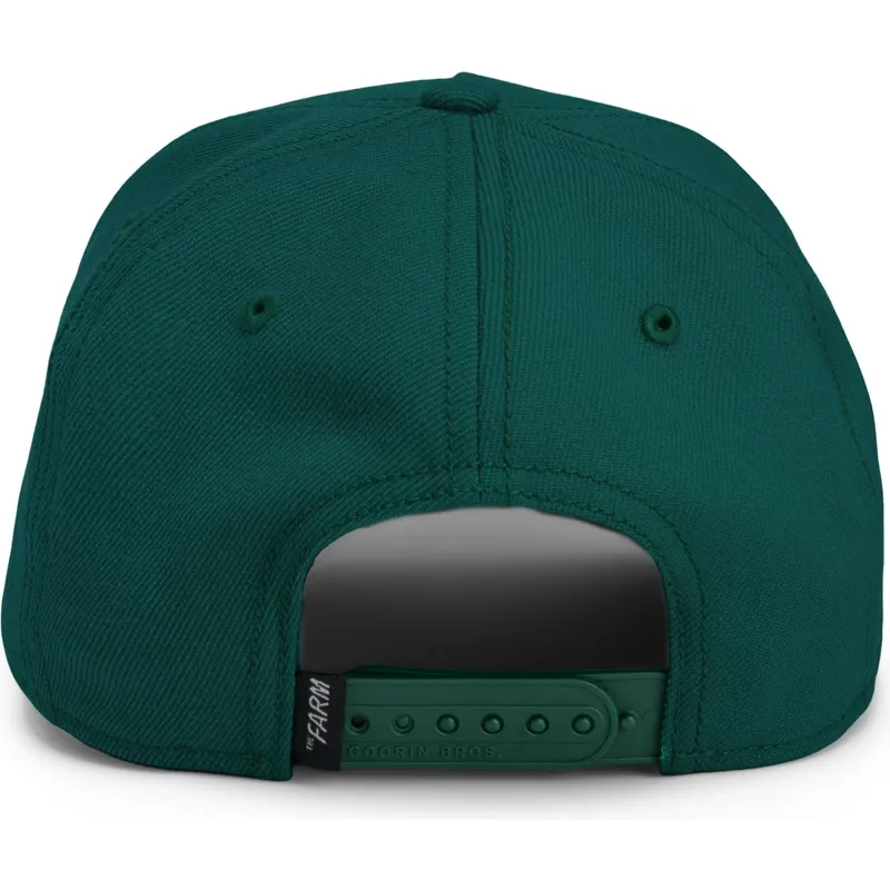 lippikset-kaareva-vihrea-snapback-goat-greatest-field-100-the-farm-goorin-bros