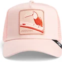 lippikset-kaareva-rekka-vaaleanpunainen-snapback-paradise-toucan-mirage-chroma-wave-the-farm-goorin-bros
