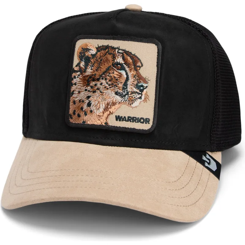 lippikset-kaareva-rekka-musta-snapback-warrior-the-suede-cheetah-global-core-micro-suede-the-farm-goorin-bros