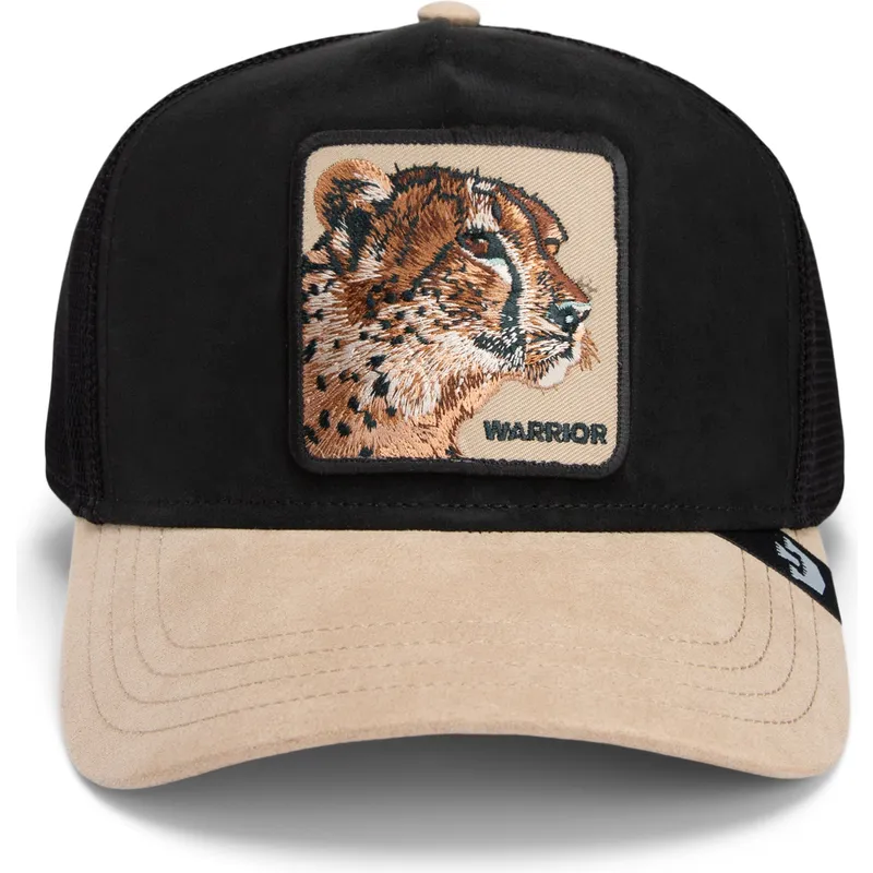lippikset-kaareva-rekka-musta-snapback-warrior-the-suede-cheetah-global-core-micro-suede-the-farm-goorin-bros