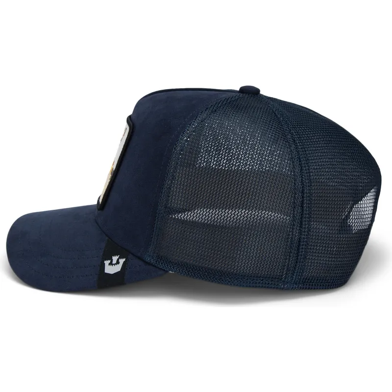 lippikset-kaareva-rekka-laivastonsininen-snapback-the-suede-goat-global-core-micro-suede-the-farm-goorin-bros