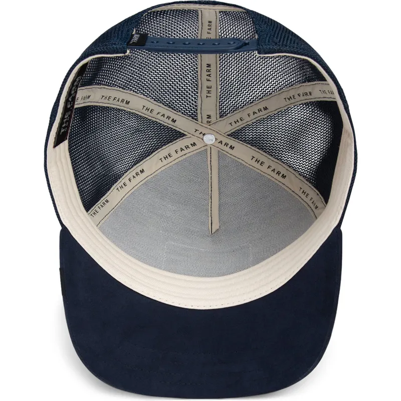 lippikset-kaareva-rekka-laivastonsininen-snapback-the-suede-goat-global-core-micro-suede-the-farm-goorin-bros