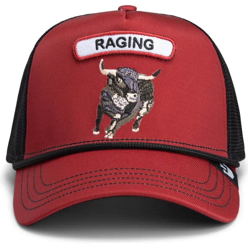 lippikset-kaareva-rekka-punainen-snapback-gb2-raging-bull-the-rocker-the-farm-goorin-bros lippikset-kaareva-rekka-punainen-snapback-gb2-raging-bull-the-rocker-the-farm-goorin-bros