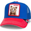 lippikset-kaareva-rekka-sininen-snapback-the-historic-bear-fab-farm-the-farm-goorin-bros