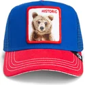 lippikset-kaareva-rekka-sininen-snapback-the-historic-bear-fab-farm-the-farm-goorin-bros