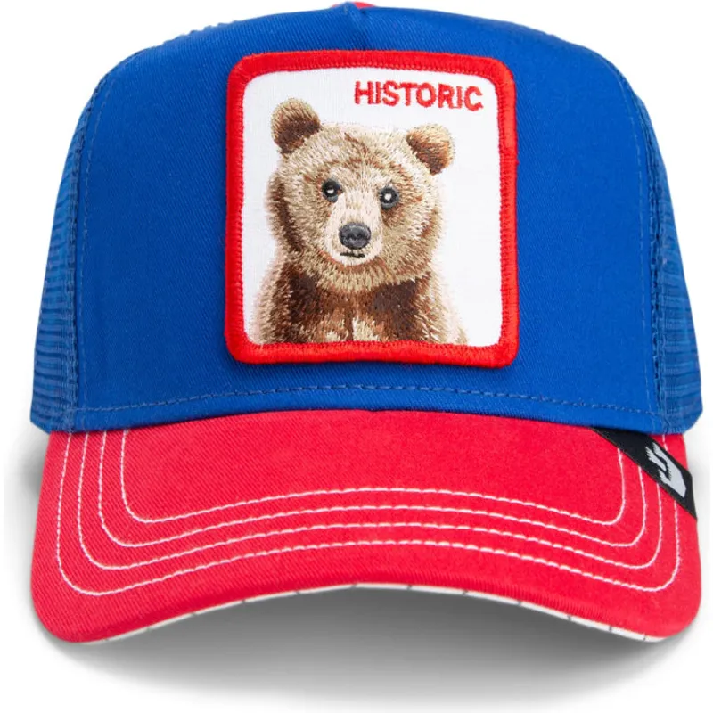 lippikset-kaareva-rekka-sininen-snapback-the-historic-bear-fab-farm-the-farm-goorin-bros lippikset-kaareva-rekka-sininen-snapback-the-historic-bear-fab-farm-the-farm-goorin-bros