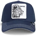 lippikset-kaareva-rekka-laivastonsininen-snapback-the-empire-lion-fab-farm-the-farm-goorin-bros