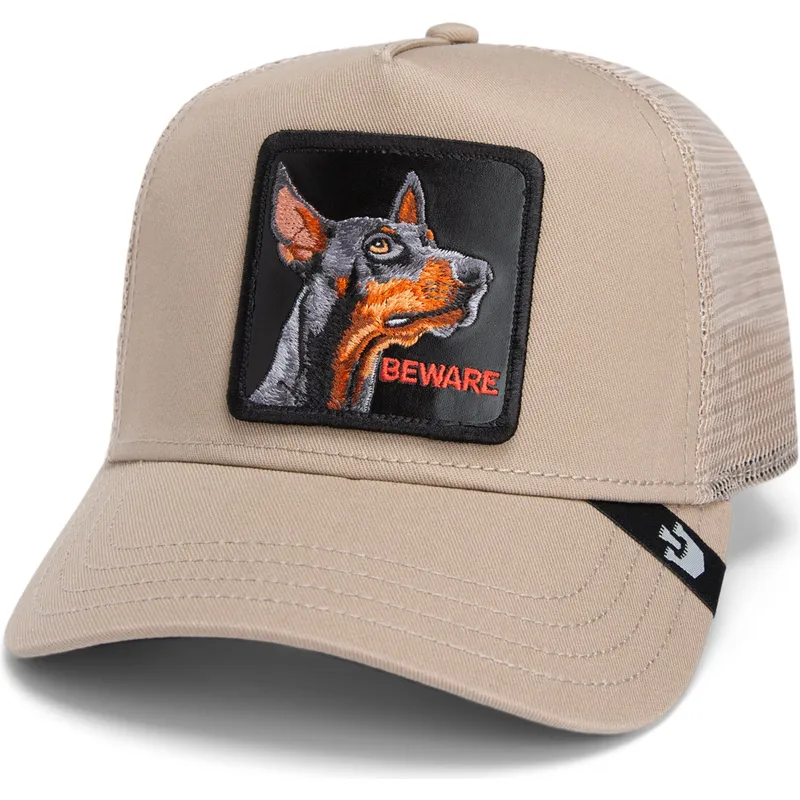 lippikset-kaareva-rekka-beige-snapback-the-doberman-core-combo-the-farm-goorin-bros