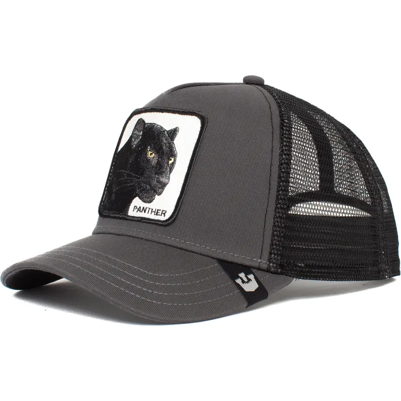 lippikset-kaareva-rekka-harmaa-snapback-the-panther-global-core-the-farm-goorin-bros