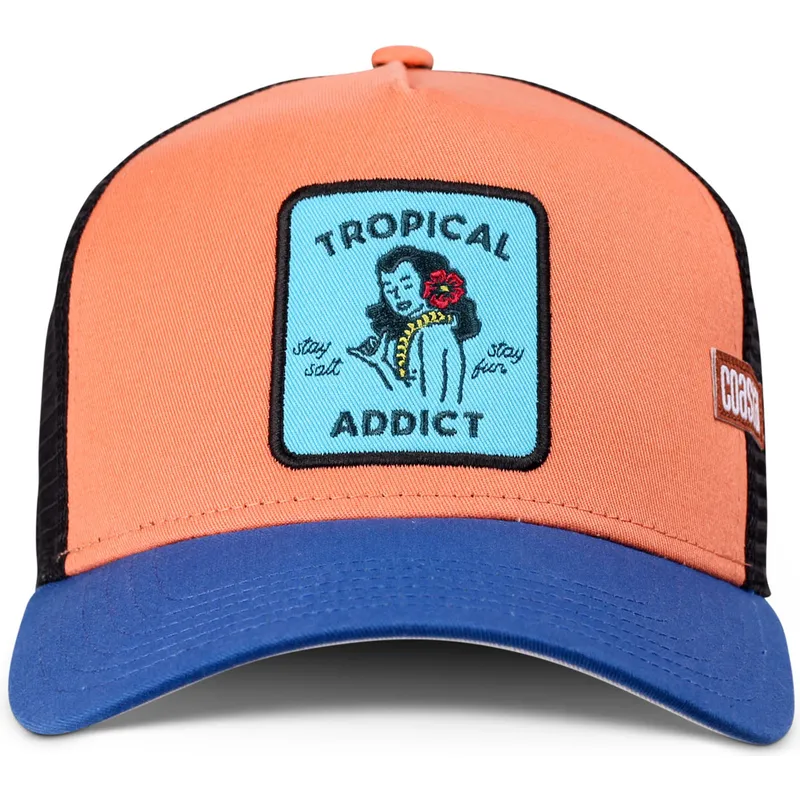 lippikset-kaareva-rekka-monivarinen-snapback-tropical-addict-hft-coastal lippikset-kaareva-rekka-monivarinen-snapback-tropical-addict-hft-coastal
