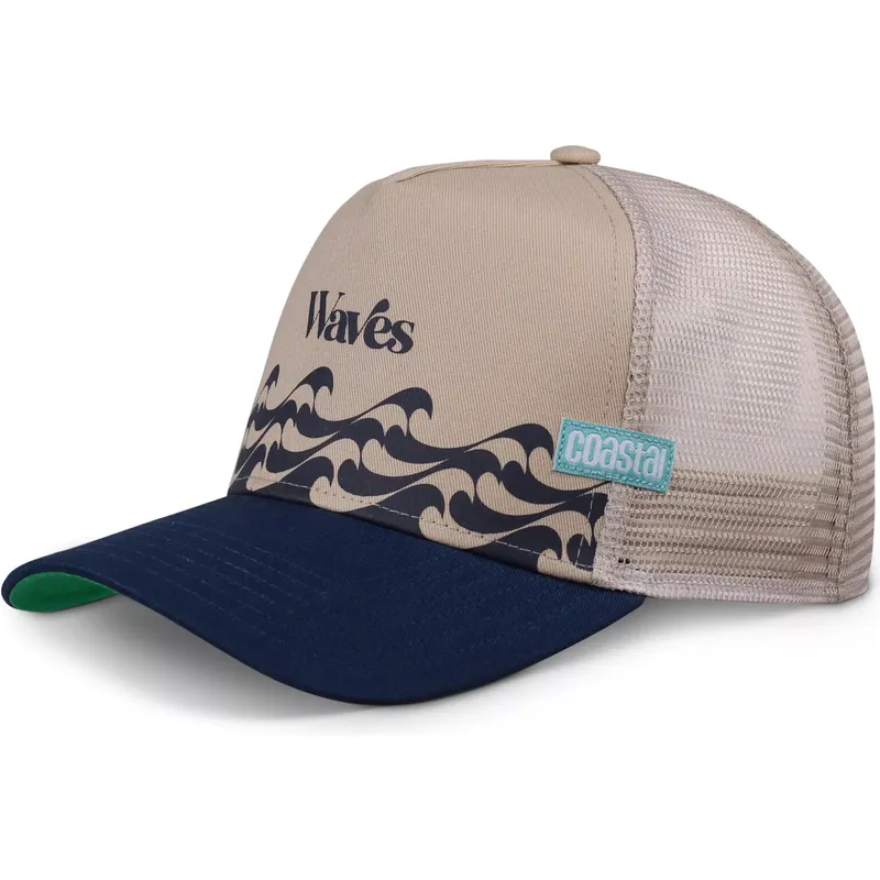 lippikset-kaareva-rekka-laivastonsininen-snapback-waves-hft-coastal