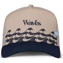lippikset-kaareva-rekka-laivastonsininen-snapback-waves-hft-coastal