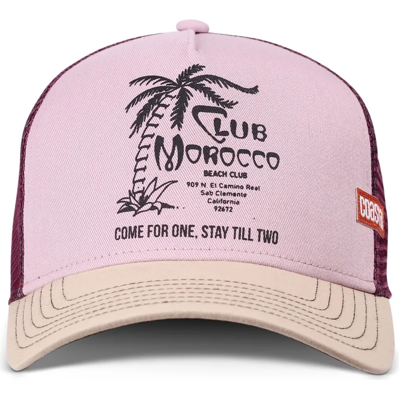 lippikset-kaareva-rekka-vaaleanpunainen-snapback-club-morocco-hft-coastal lippikset-kaareva-rekka-vaaleanpunainen-snapback-club-morocco-hft-coastal