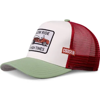 Lippikset kaareva rekka monivärinen snapback Slow Ride High Times HFT Coastal