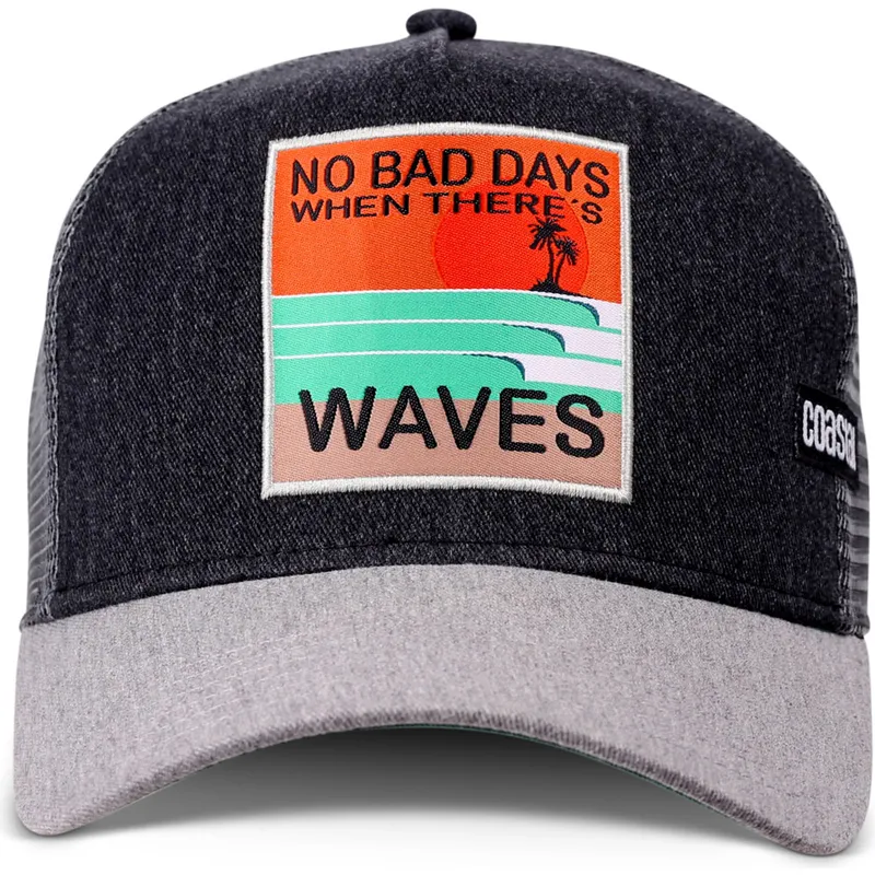 cap-kaareva-black-snapback-coastal cap-kaareva-black-snapback-coastal