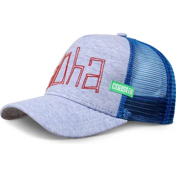 Lippikset kaareva rekka sininen snapback Aloha Jersey HFT Coastal