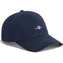lippikset-kaareva-laivastonsininen-saadettava-nauha-shield-cotton-twill-marine-gant
