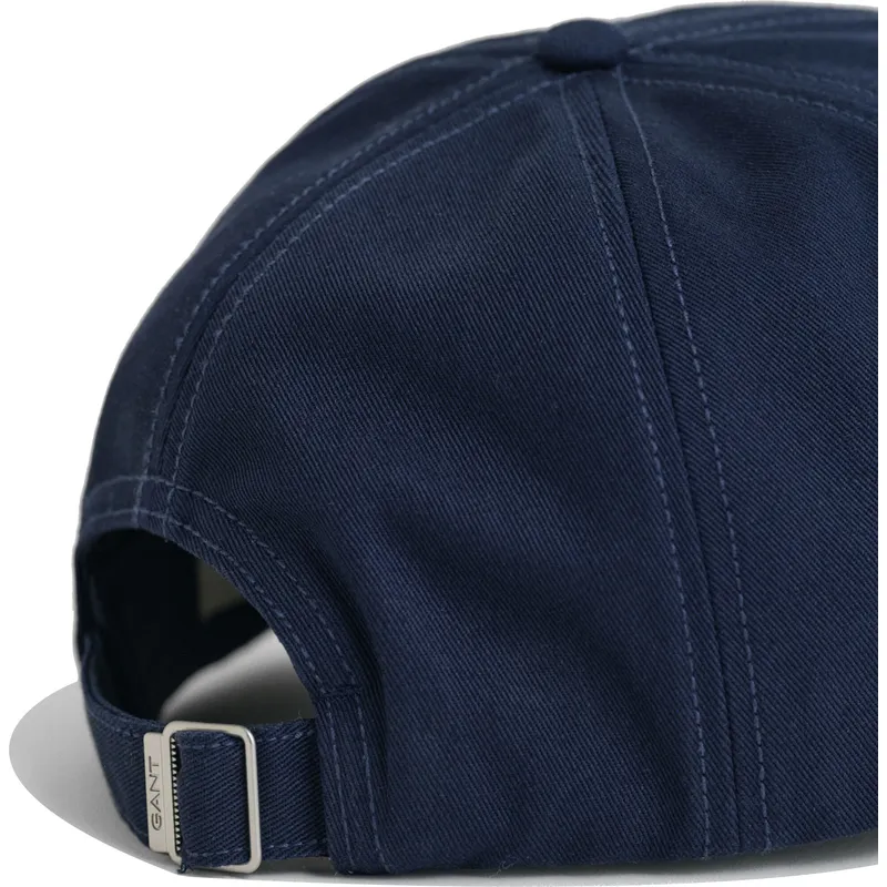 lippikset-kaareva-laivastonsininen-saadettava-nauha-shield-cotton-twill-marine-gant lippikset-kaareva-laivastonsininen-saadettava-nauha-shield-cotton-twill-marine-gant