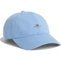 lippikset-kaareva-sininen-saadettava-nauha-shield-cotton-twill-capri-blue-gant