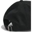 lippikset-kaareva-musta-saadettava-nauha-shield-cotton-twill-black-gant